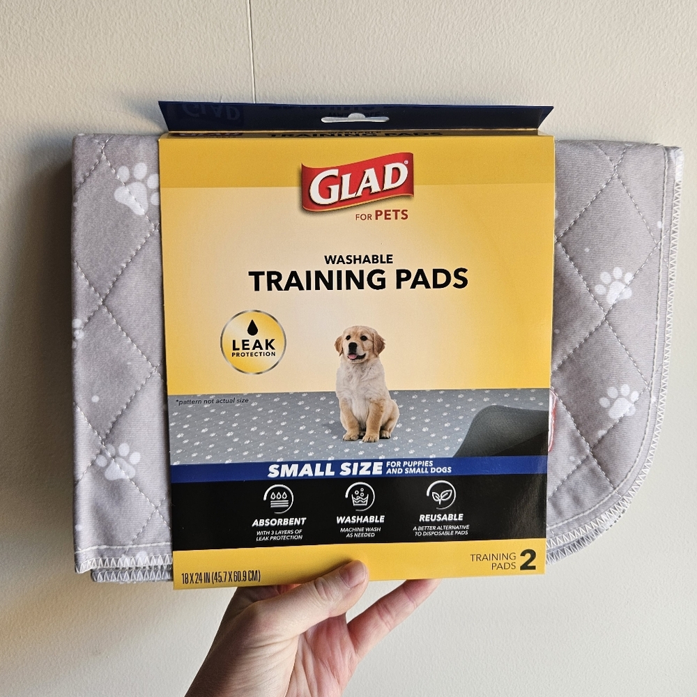 for Pets Gray Washable Training Pads - Small